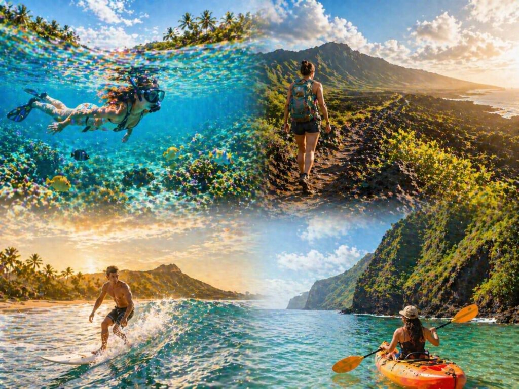 4 Activités à Hawaii