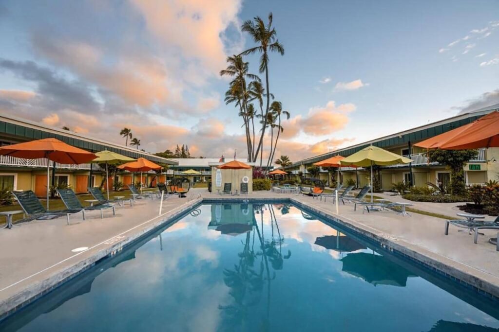 Piscine au Kauai Shores Hotel à Hawaii