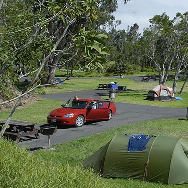 Photo du camping du Volcano's National Park de Nāmakanipaio