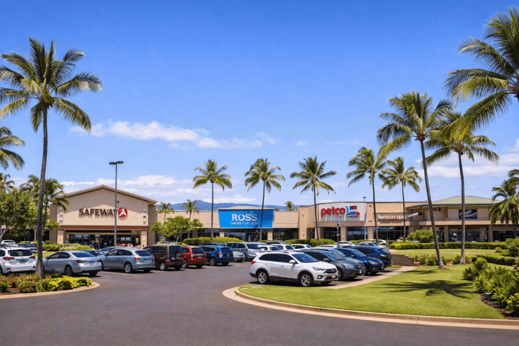 Centre commercial à Kapolei près de Ko Olina à Oahu